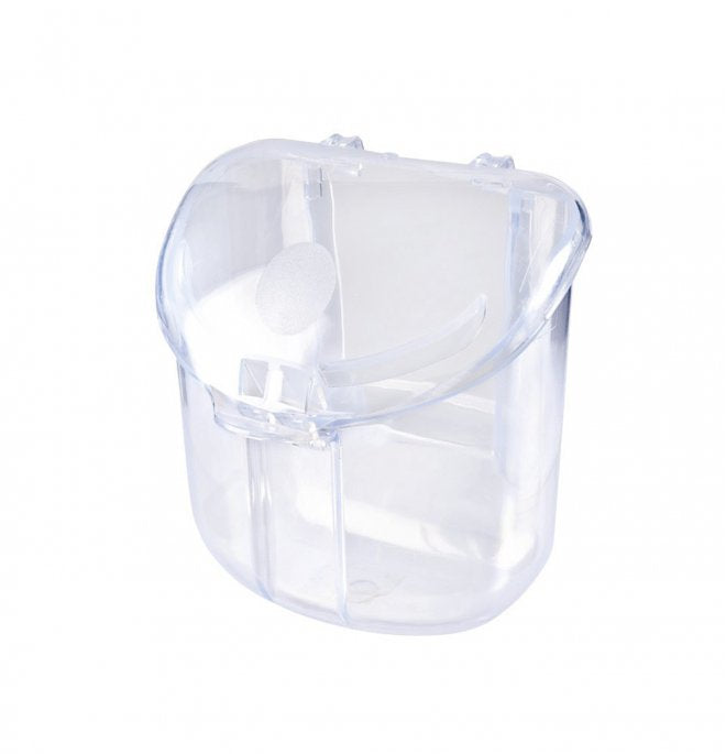 IMAC Star Mangiatoia Trasparente per Gabbie Uccelli IMAC Star Mangiatoia Trasparente per Gabbie Uccelli